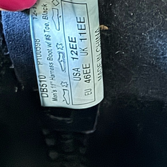 DURANGO MEN'S HARNESS MOTORCYCLE BOOTS size 12 EE wide - Picture 7 of 12